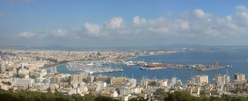 Vista del Puerto de Palma de Mallorca