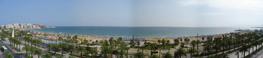 Vista panorámica de Salou